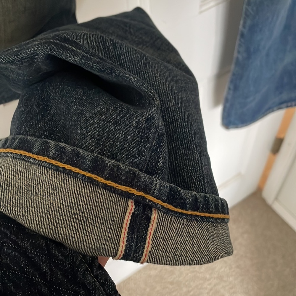 Ralph Lauren Double RL Men's Straight Jeans - Blue - Picture 4 of 7